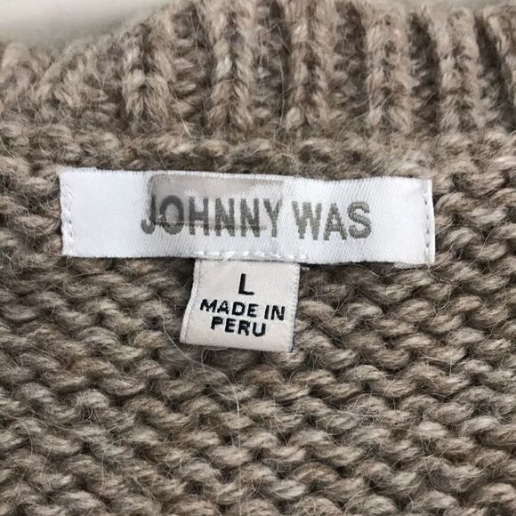 Johnny Was Patchwork Pullover Woman Sweater - Picture 6 of 7